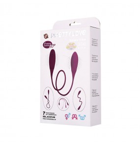 PRETTY LOVE Phantom Mutual Vibrator (Chargeable - Spiky Model)